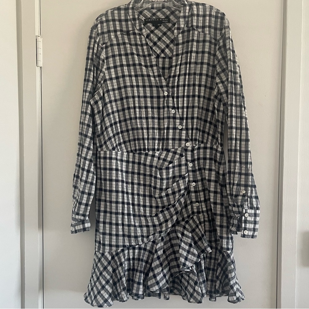 Veronica Beard black and white dress